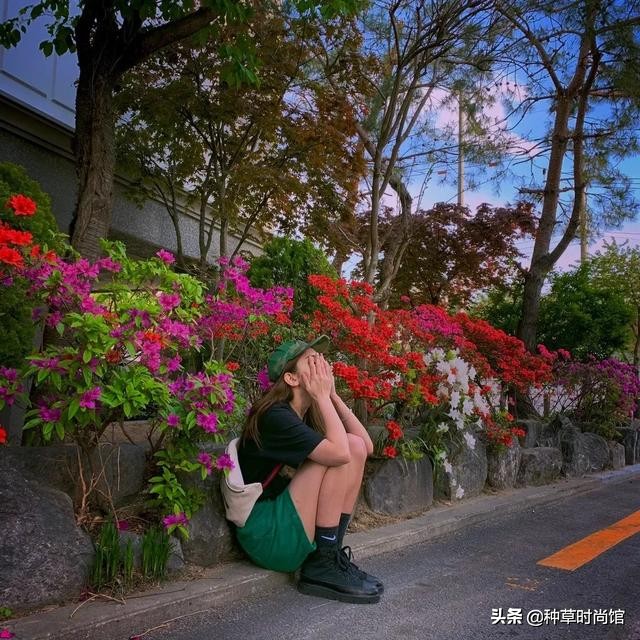 适合学生的穿搭高级感图集,小花穿搭图片大全