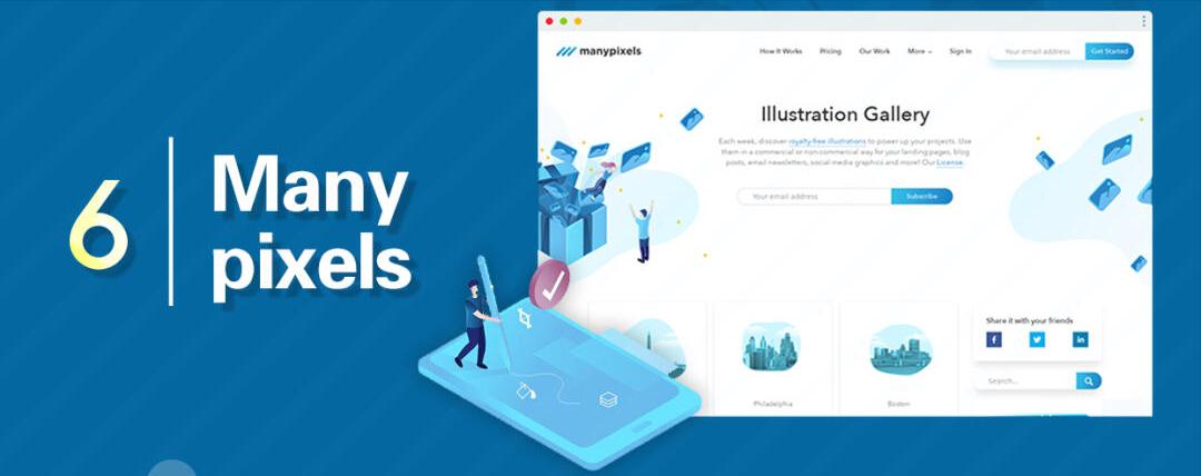 宝藏实用网站推荐,自行车插画矢量素材图库