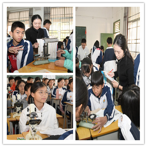 廉江良垌湛江一中对接学校,结对共建促交流教研互动共成长