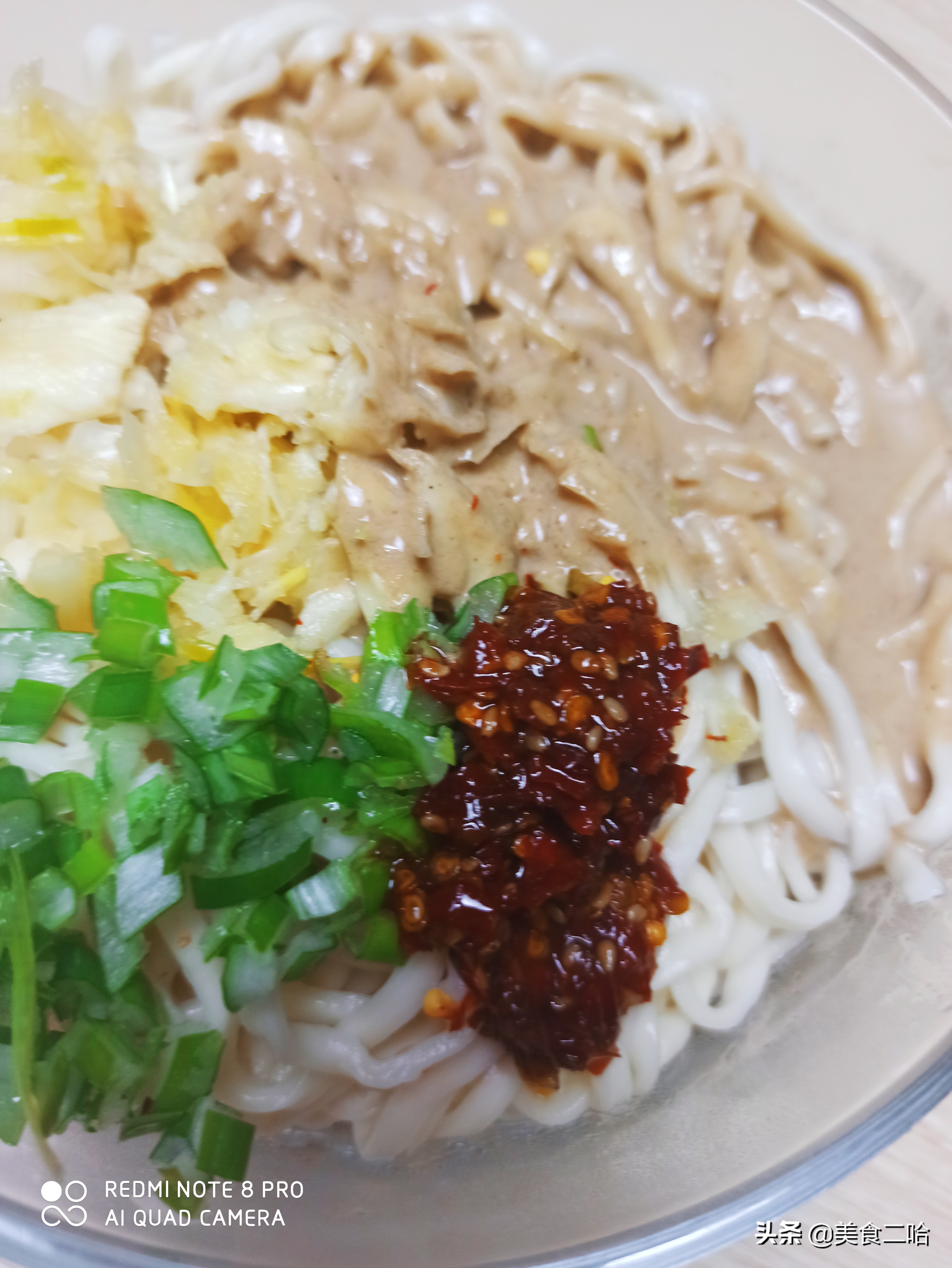 正宗麻汁凉面的做法,最好吃的麻汁凉面配方