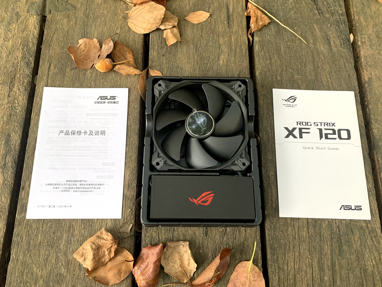 rogxf120风扇评测,内心强大外表朴素