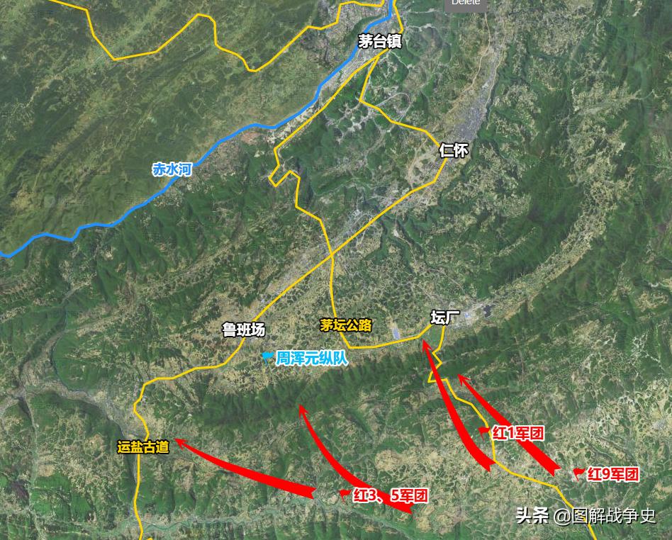 四渡赤水，红军为何选择打最强中央军？这正是毛主席用兵高明之处