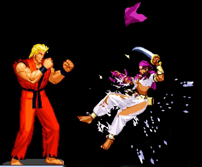 龙虎之拳3全角色超必杀,街机游戏龙虎之拳游戏视频