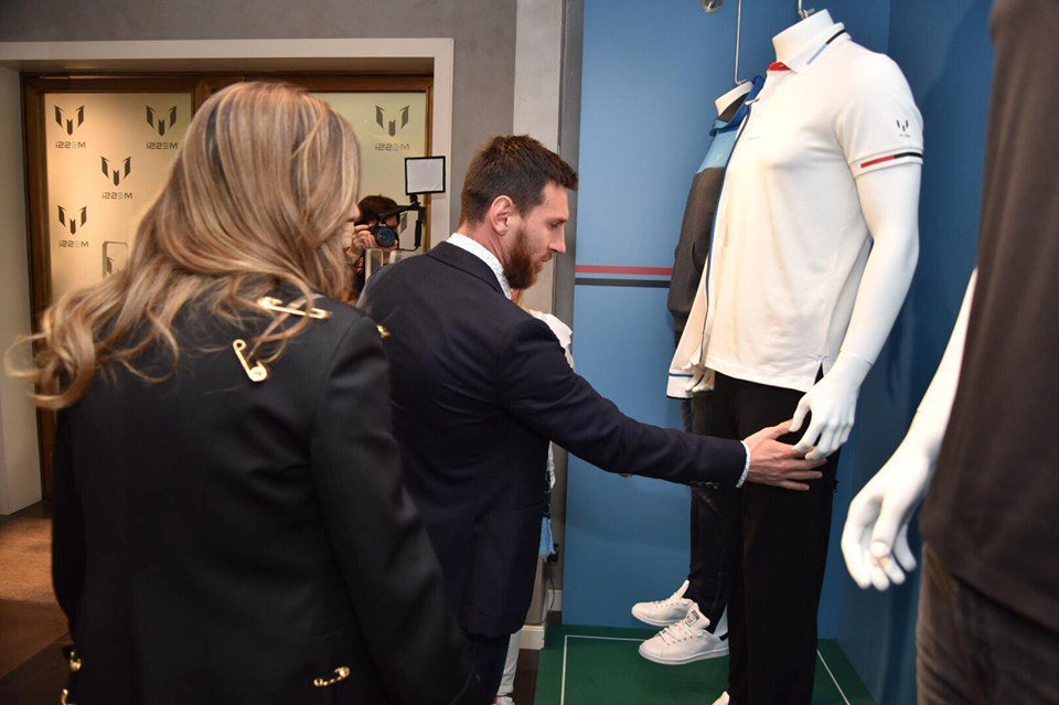 梅西个人品牌联名阿迪,梅西国家队潮牌球衣