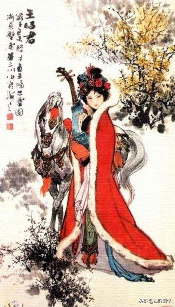 中国古典百美诗画（上）：一位佳丽一首古诗，可谓赏心悦目，收藏