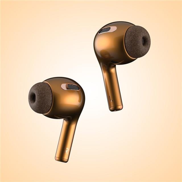 新airpods来了全新设计即将登场,第二代airpods戴着黑科技来了