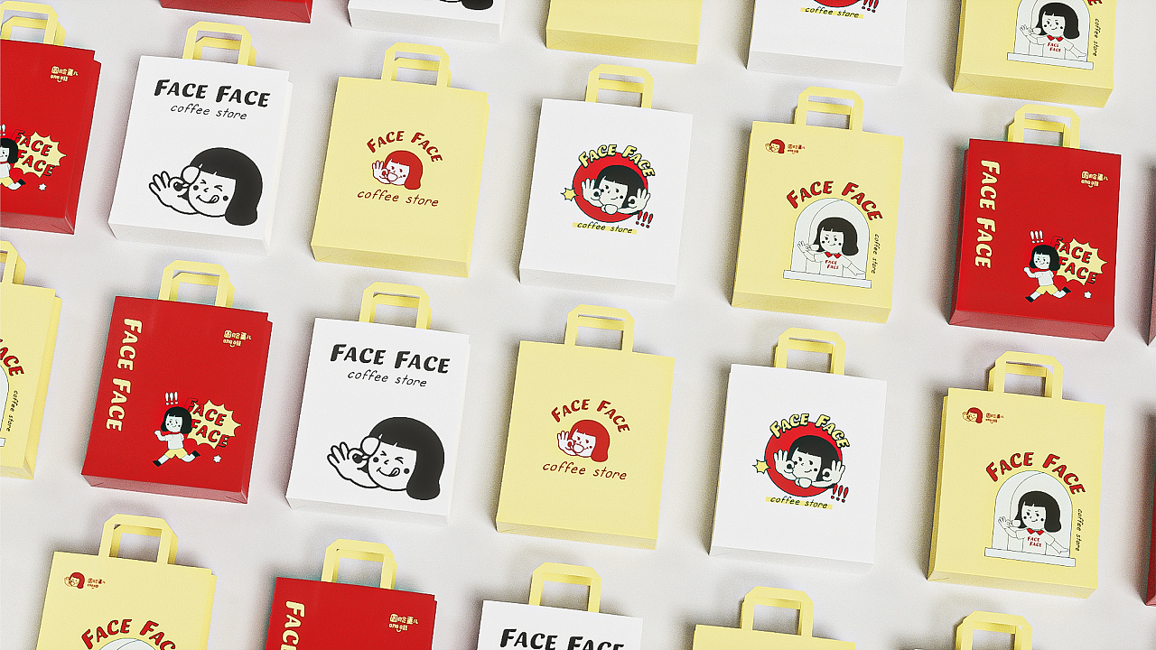 圆脸蛋儿咖啡品牌|这个IP设计有够可爱的