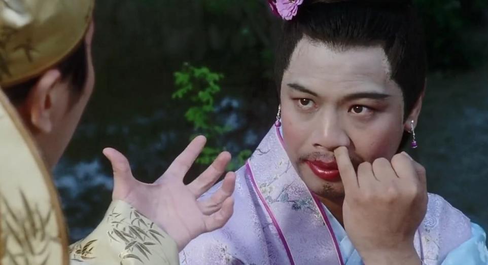 李健仁和周星驰合照图片,李健仁演如花周星驰笑场