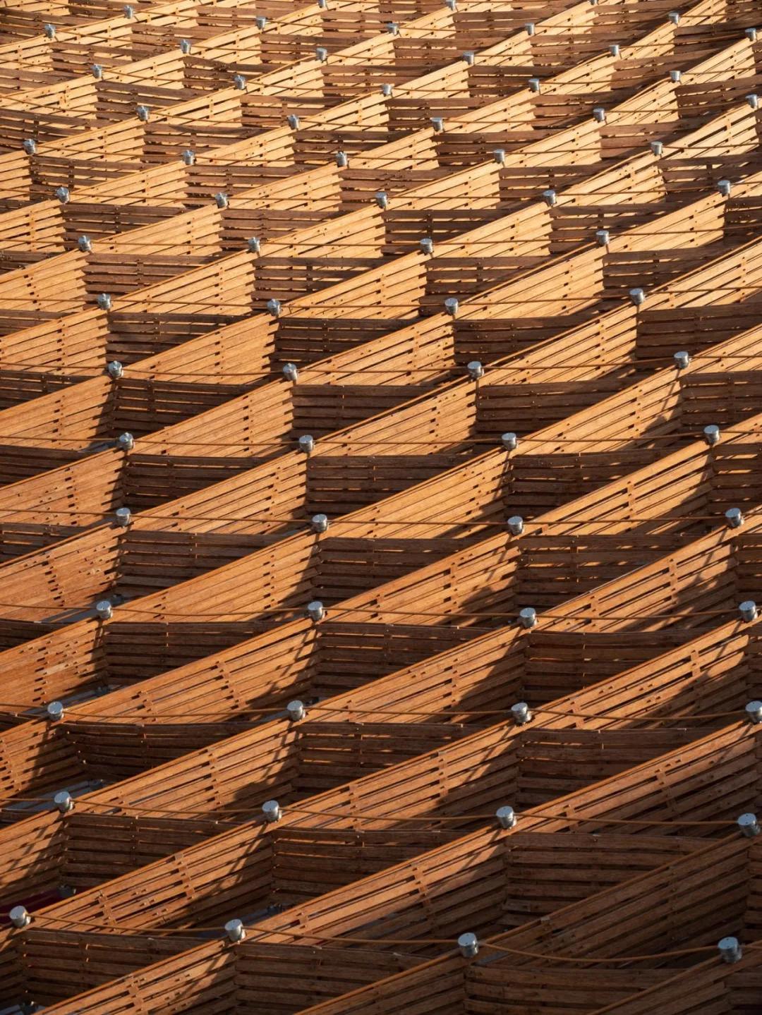 三维编织，第十届中国花卉博览会竹藤馆