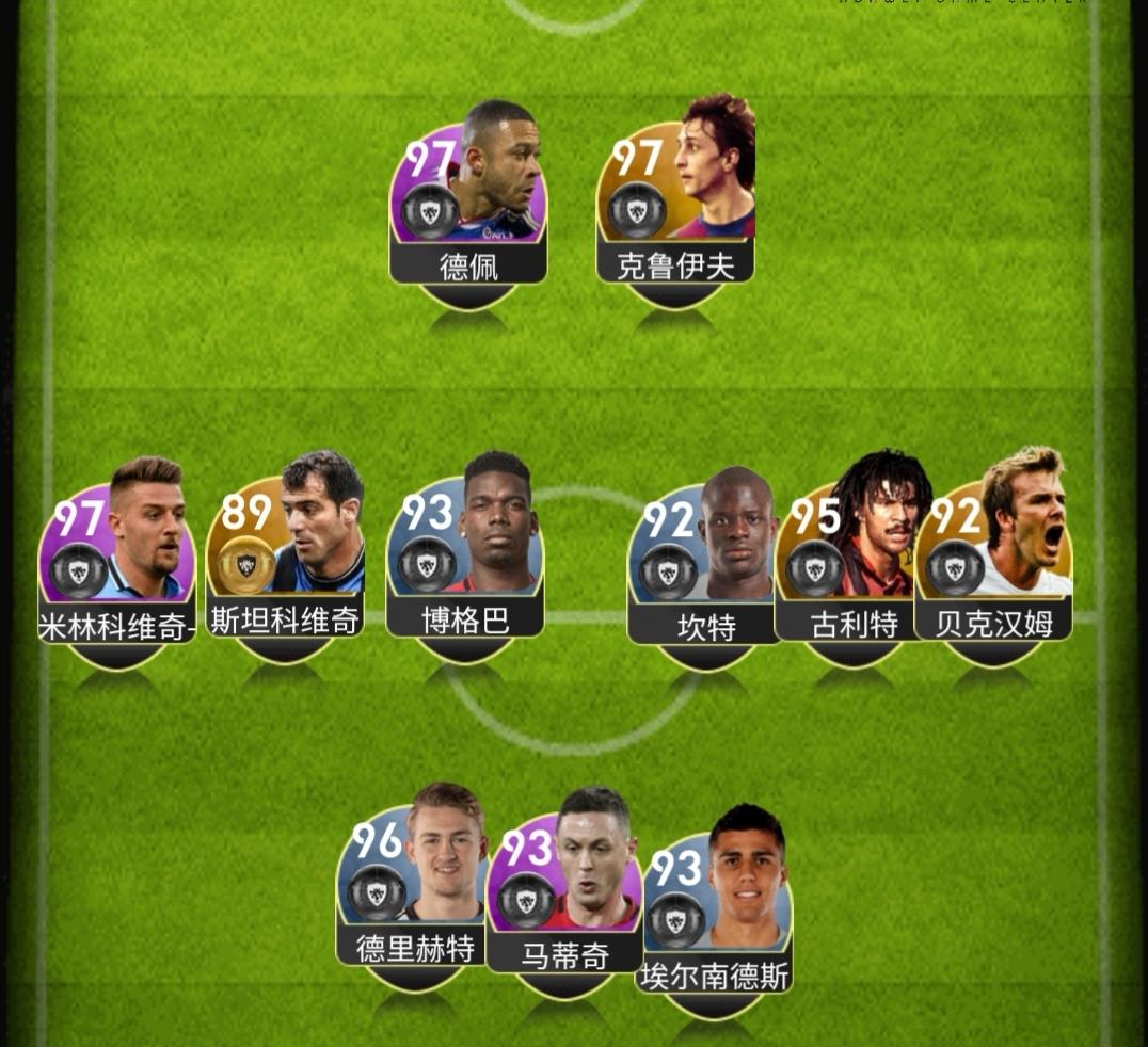 实况足球中场什么配置最好,实况足球中场球员