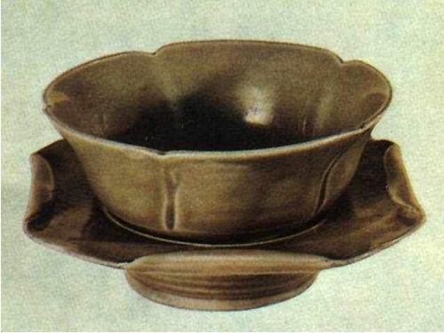 唐银鎏金茶具,古老唐代瓷器茶具