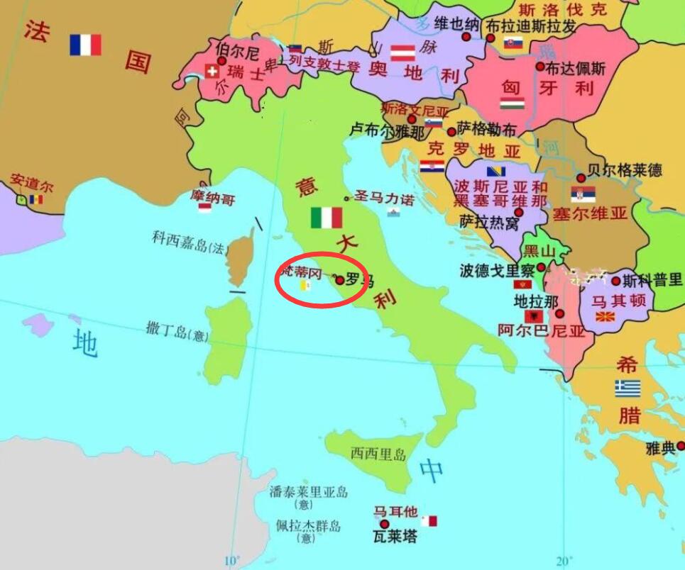 意大利为什么不吞并梵蒂冈,意大利为什么不吞并圣马力诺