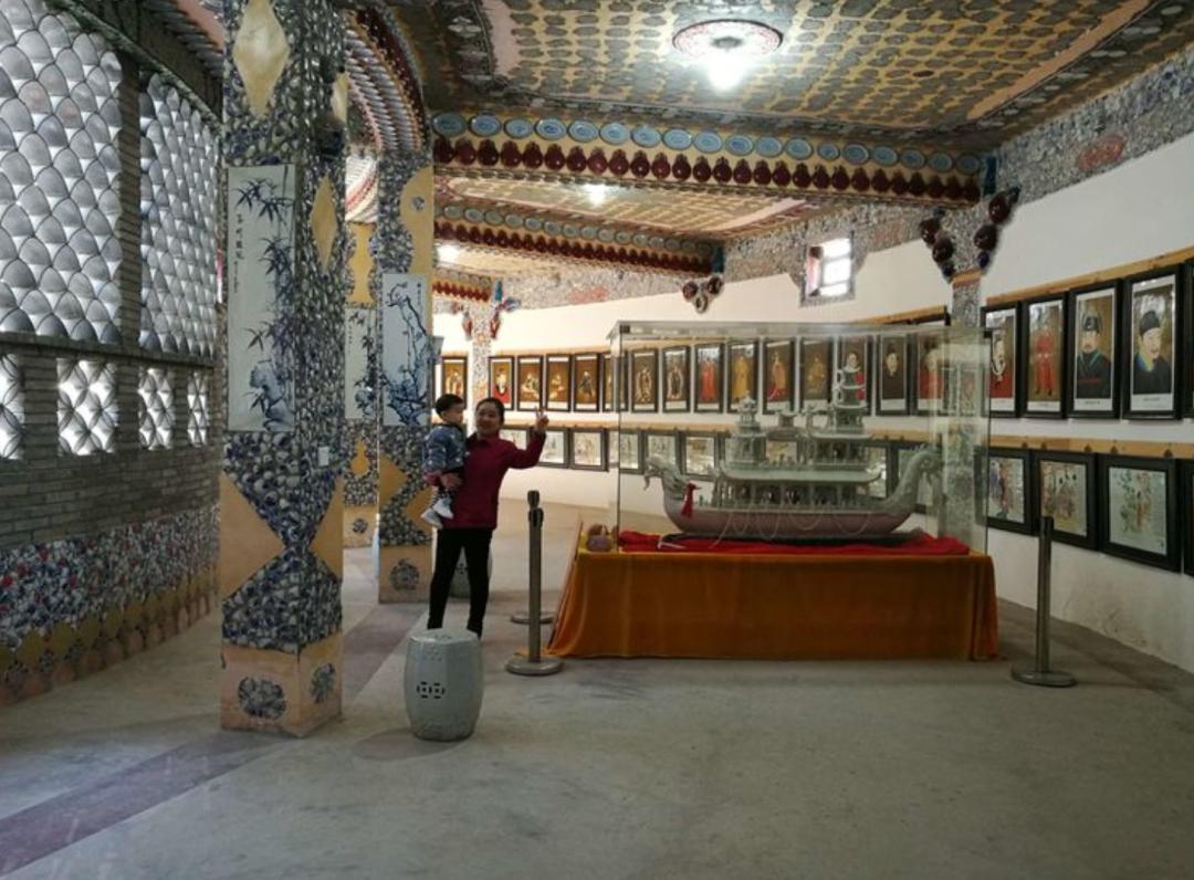 91岁老奶奶打造一座千年瓷宫,80岁老人打造千年瓷宫在哪