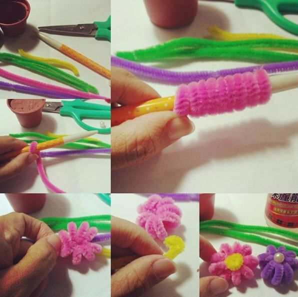 毛根扭扭棒手工制作过程图文,毛根扭扭棒手工制作教程过程图文