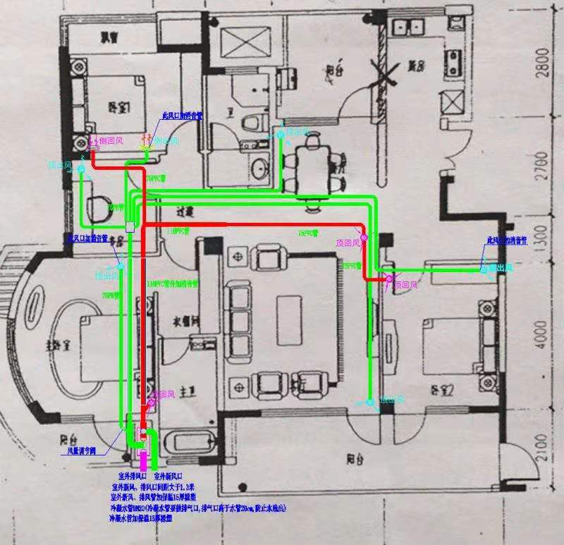 安装柜式新风除湿一体机源头厂家,氧风新风加湿一体机