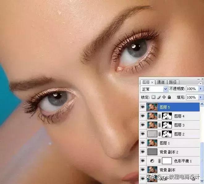 ps教程人像修图美白调色,ps人像修图顺序