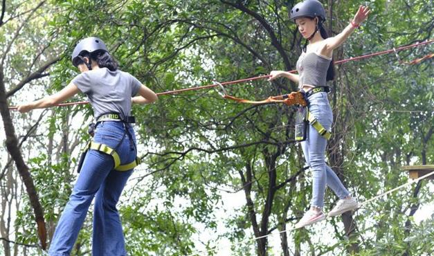 丛林飞跃有哪些刺激,去各种各样的地方玩丛林飞跃