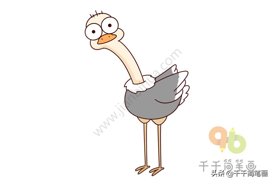 20种常见动物简笔画,儿童简笔画入门动物0-3岁零基础