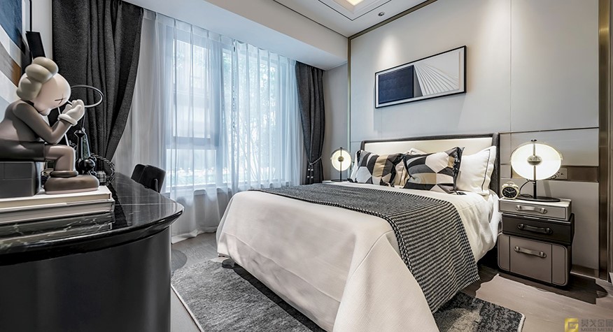 146平层装修效果图,146套房装饰效果图