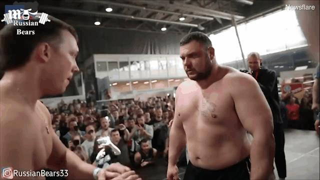 俄罗斯大汉pk东北大汉,俄罗斯大汉