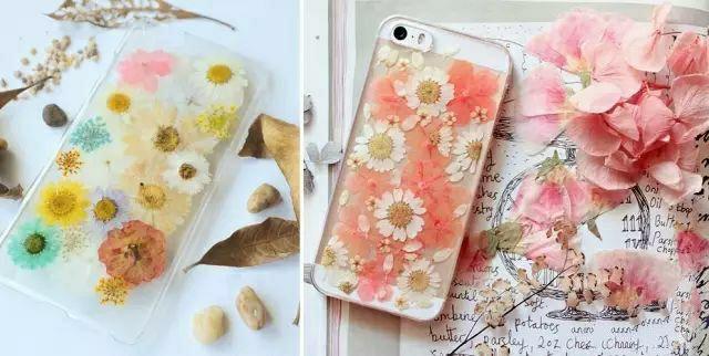 买手机送的透明壳,太难看?小姐姐教你做出最美“花壳”,收藏