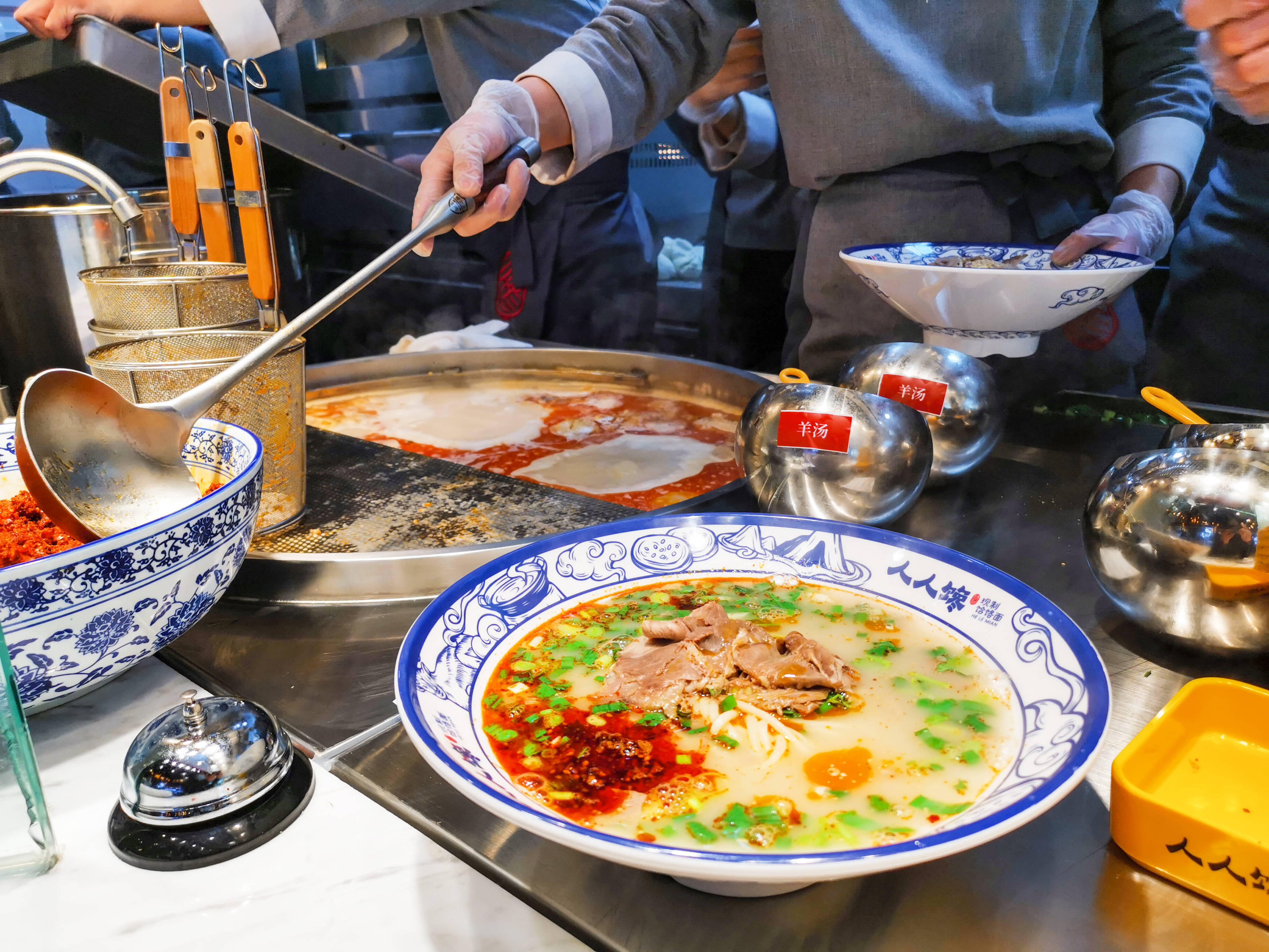 人人馋饸饹面北京店,人人馋饸饹面旧宫店