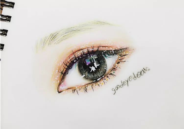 简单又好看的100种眼睛画法,画12种眼睛的画法