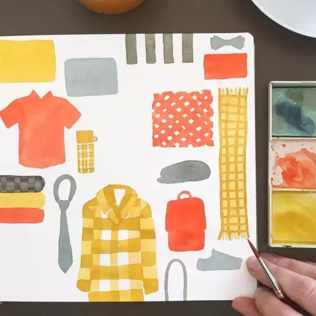 手残党零基础画,纹理画教程初学者