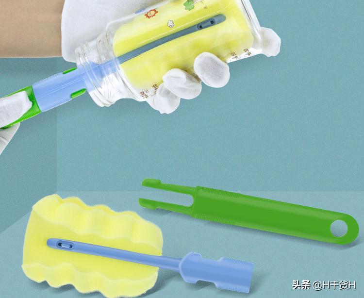 奶瓶刷子第一次如何清洗消毒,奶瓶清洁瓶口刷