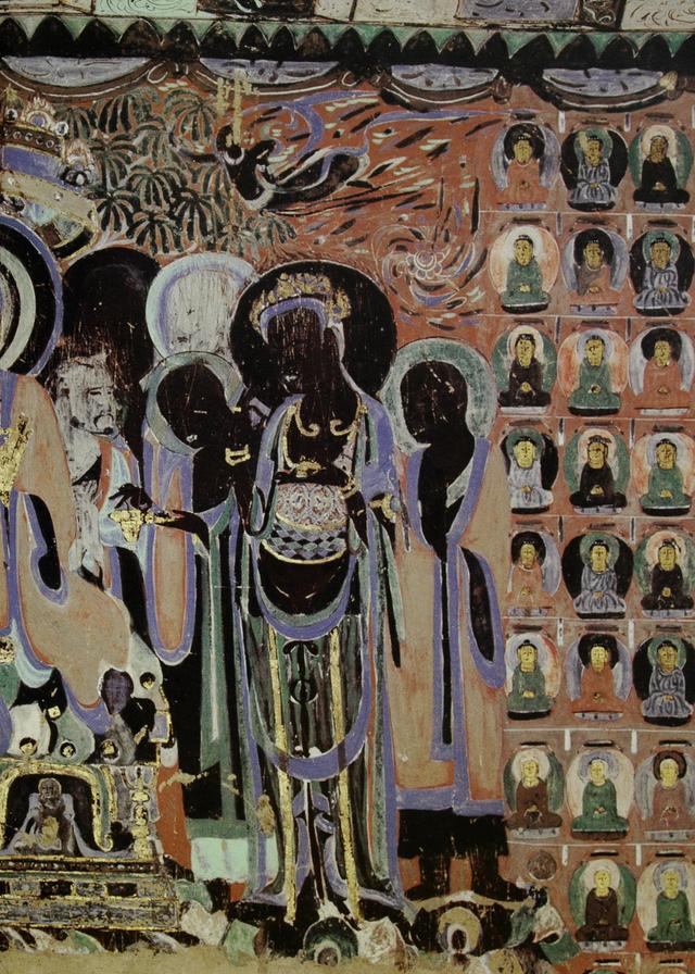 敦煌壁画320窟赏析,敦煌莫高窟420窟壁画