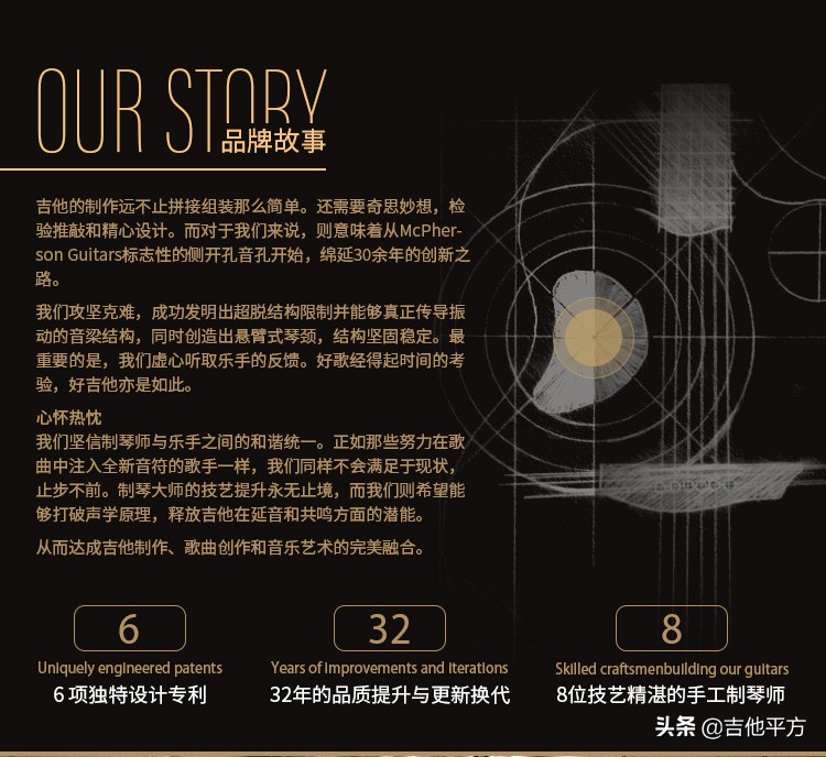 碳纤维mcpherson吉他,mcpherson木吉他