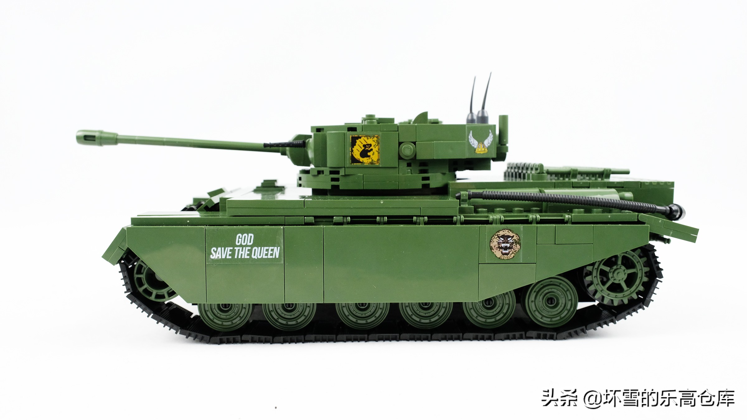 车可以吃胖，红茶不能洒：cobi积木百夫长mk1图文测评