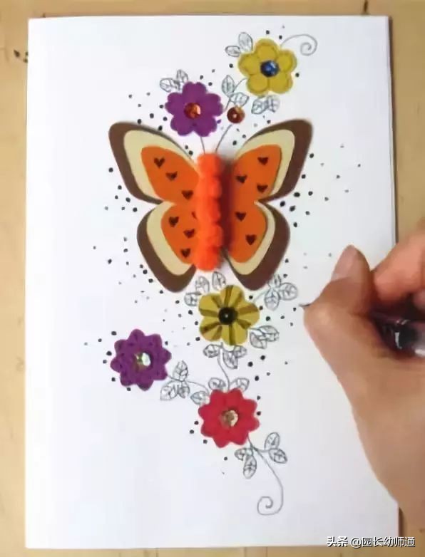 教师节贺卡超简单好做,精美贺卡教师节贺卡制作方法