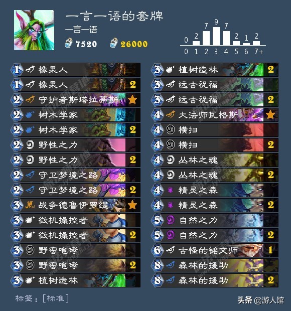 炉石传说德鲁伊卡组2019,炉石传说德鲁伊卡组怎么选