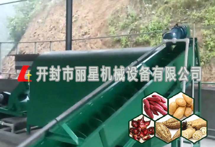 红薯淀粉脱水机原理,红薯干淀粉机最新设备