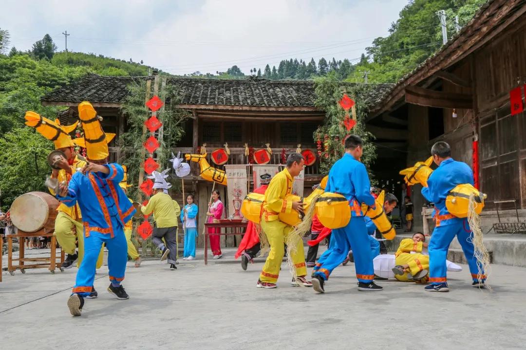 重庆清江镇非遗,重庆非遗节目表演