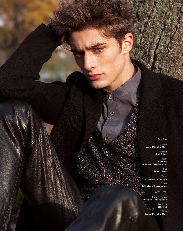 法国英俊男模成最帅伏地魔,十大法国最帅的男模