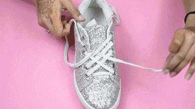 骑士靴鞋带系法杨幂,杨幂同款鞋子鞋带怎么系