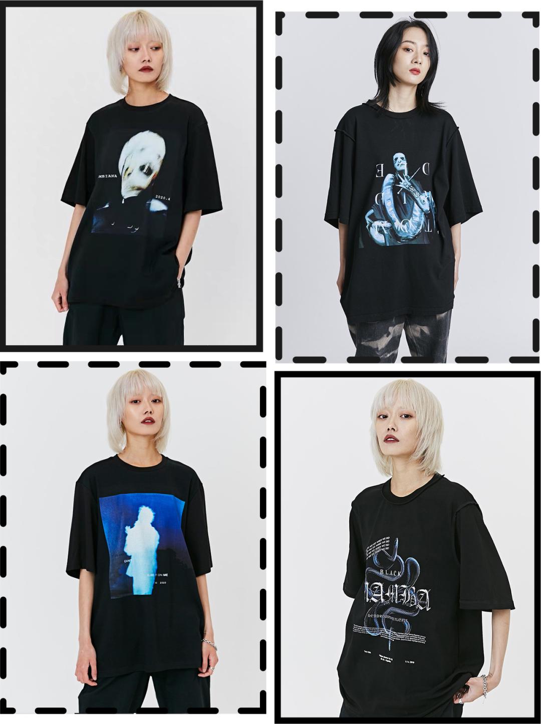 浓郁色调中性风高级店铺分享女生,美式小众风店铺