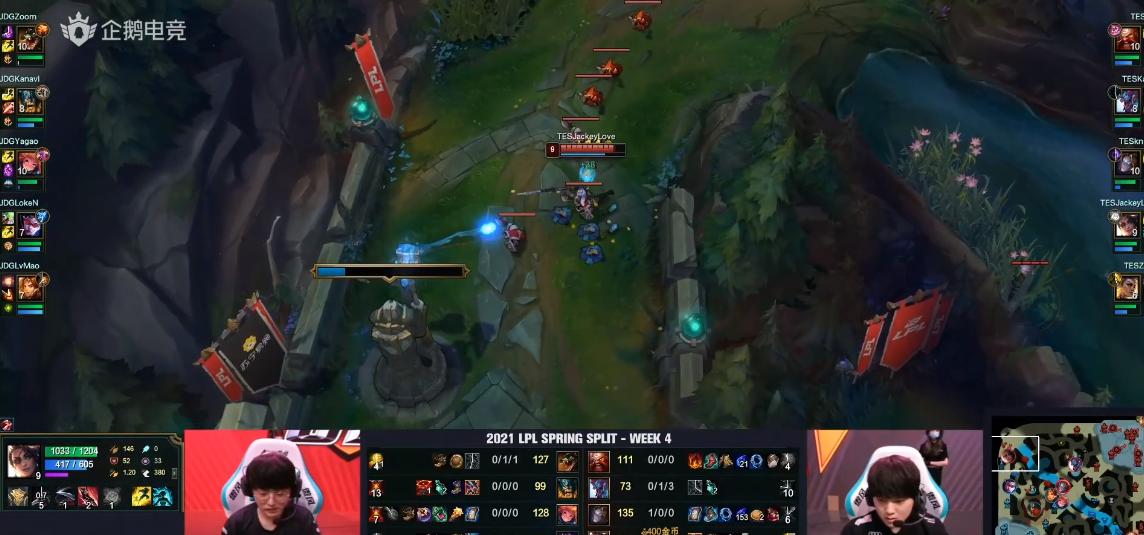 jdg和tes是不是稳进世界赛了,tes零封jdg德莱文