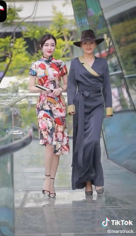 中国街拍让外国人震撼的视频,让外国人惊艳的穿着中国街拍