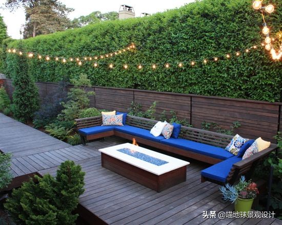 木铺装在私家庭院中的巧妙运用，是个学问