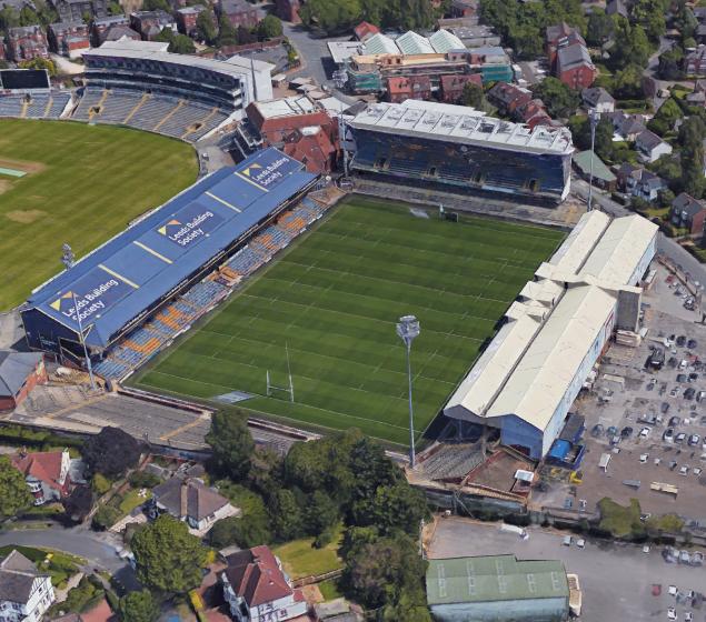 是时候介绍看一下英格兰的橄榄球场了，至少能达到英乙水准