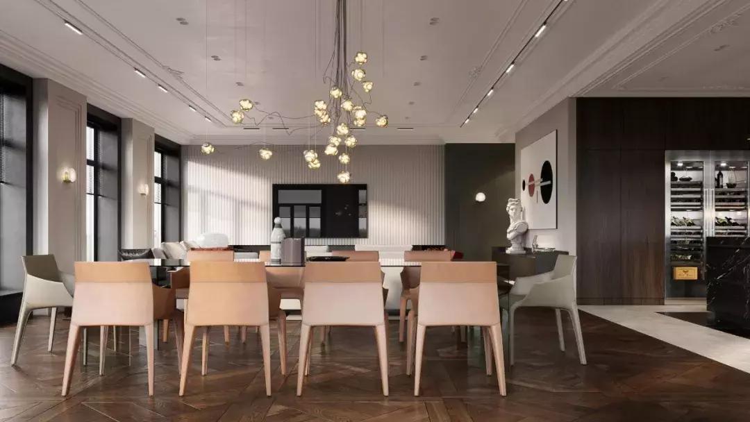 优雅现代法式风家装,简约经典诠释法式优雅