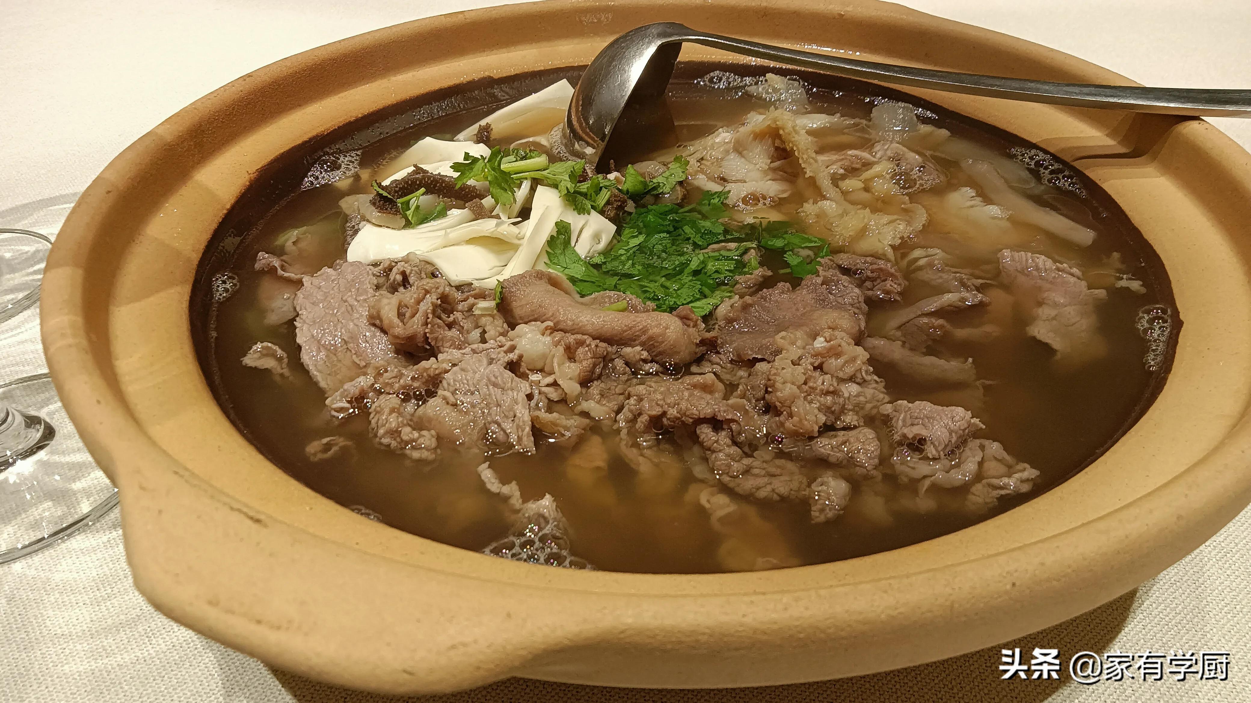 跷脚牛肉探店,美食探店跷脚牛肉