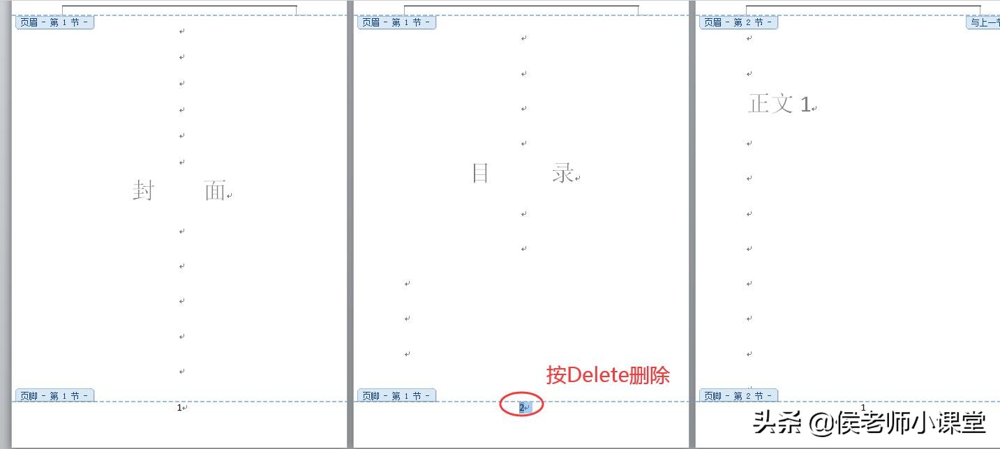 word怎么在指定页设置罗马页码,word在一定范围内怎么设置页码