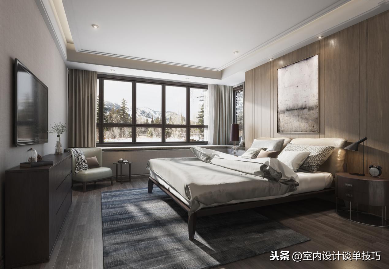 家装实景图创作灵感分析,写实客厅效果图