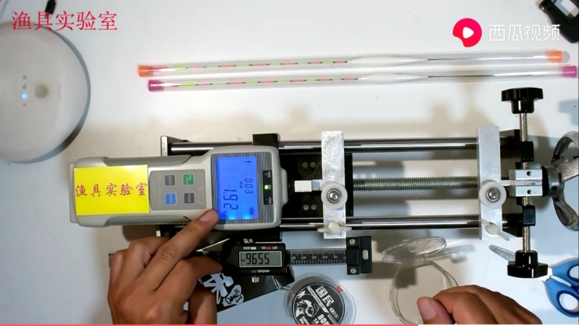 最好的鱼线测试,化氏一味国民鱼线测评