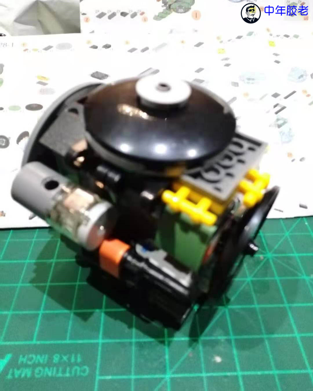 乐高守望先锋仓鼠机甲,守望先锋仓鼠乐高怎么拼