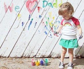 儿童绘画全家福心理解析,杂乱无章的画画看出孩子的性格